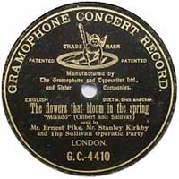 Gramophone Concert Record G C-4410